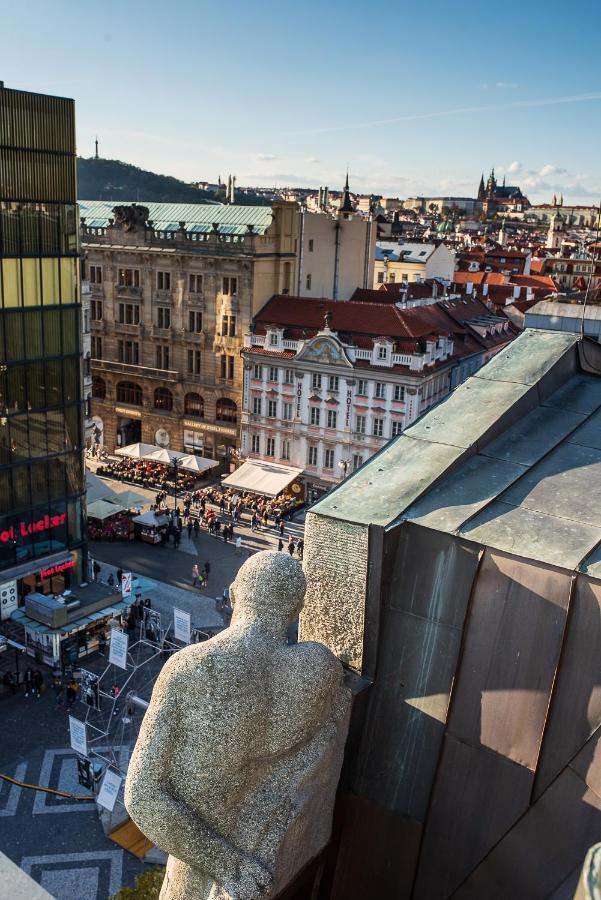 Wenceslas Square Terraces Prag Dış mekan fotoğraf
